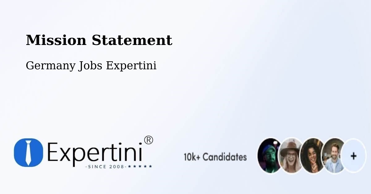 Corporate Mission – Idar Oberstein - Germany Jobs Expertini